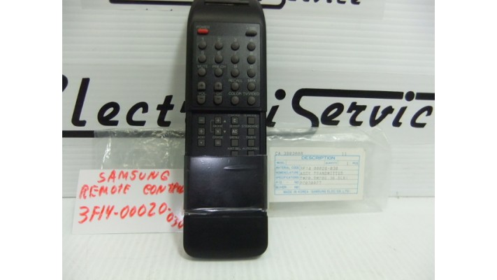 Samsung 3F14-00020-030 remote control